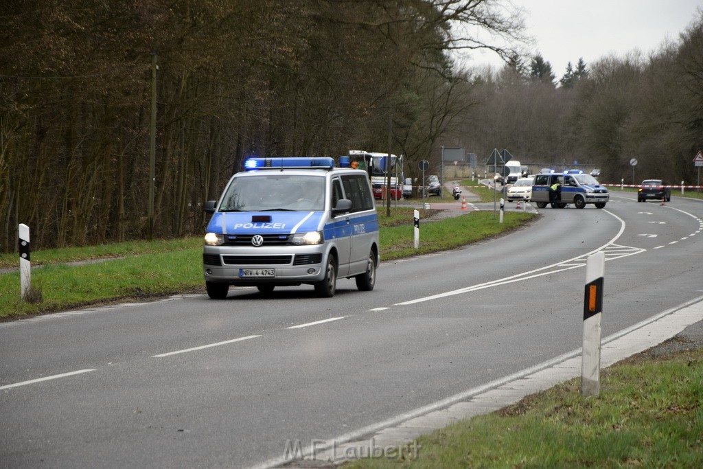 Schwerer VU Krad Pkw Koeln Porz Eil Grengeler Mauspfad P032.JPG - Miklos Laubert